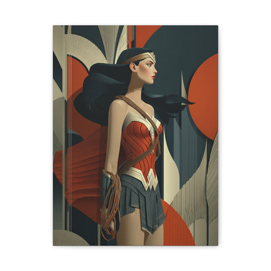 Hero-Verse Canvas Art - Bold Comic-Inspired Wall Print