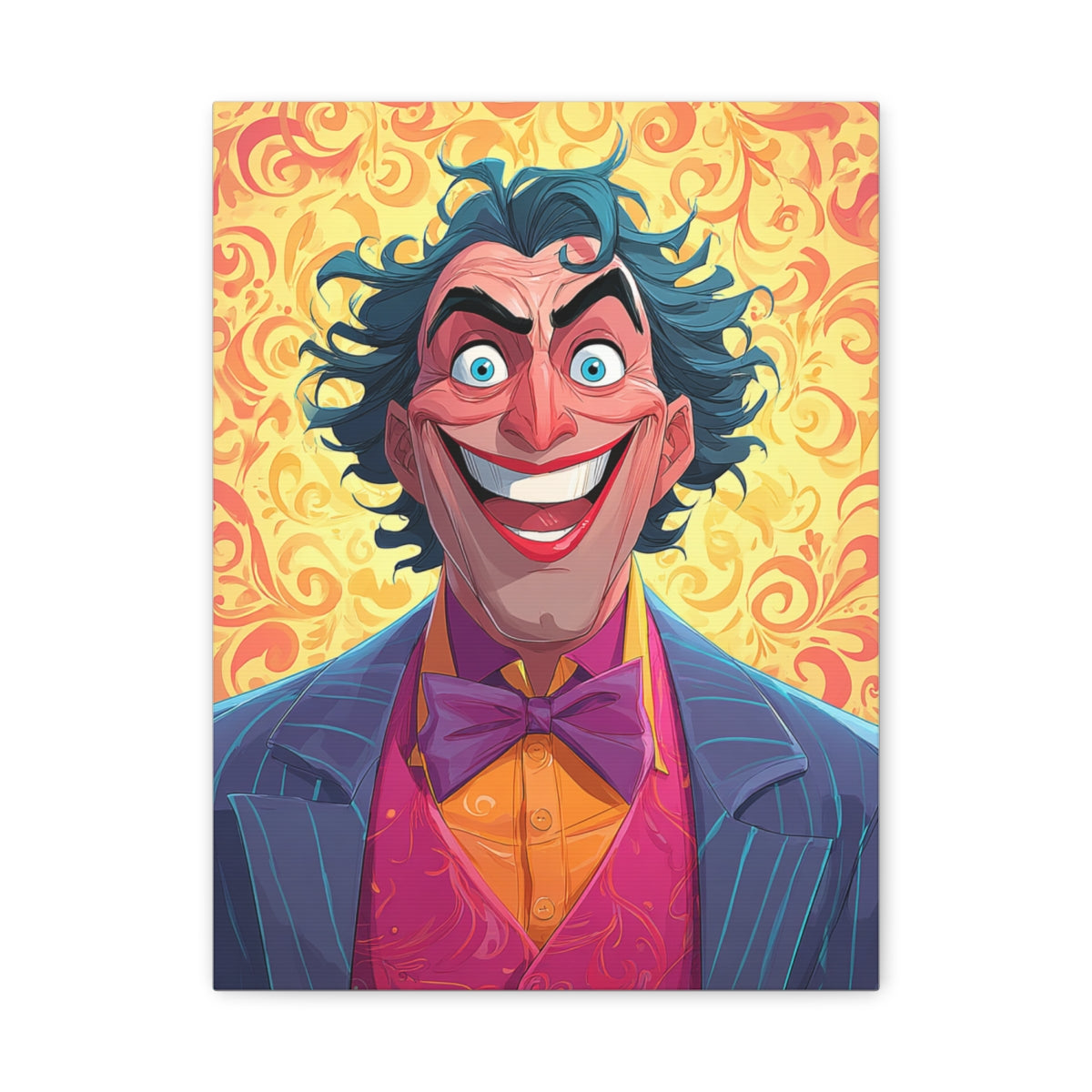 Hero-Verse Canvas Art - Bold Comic-Inspired Wall Print