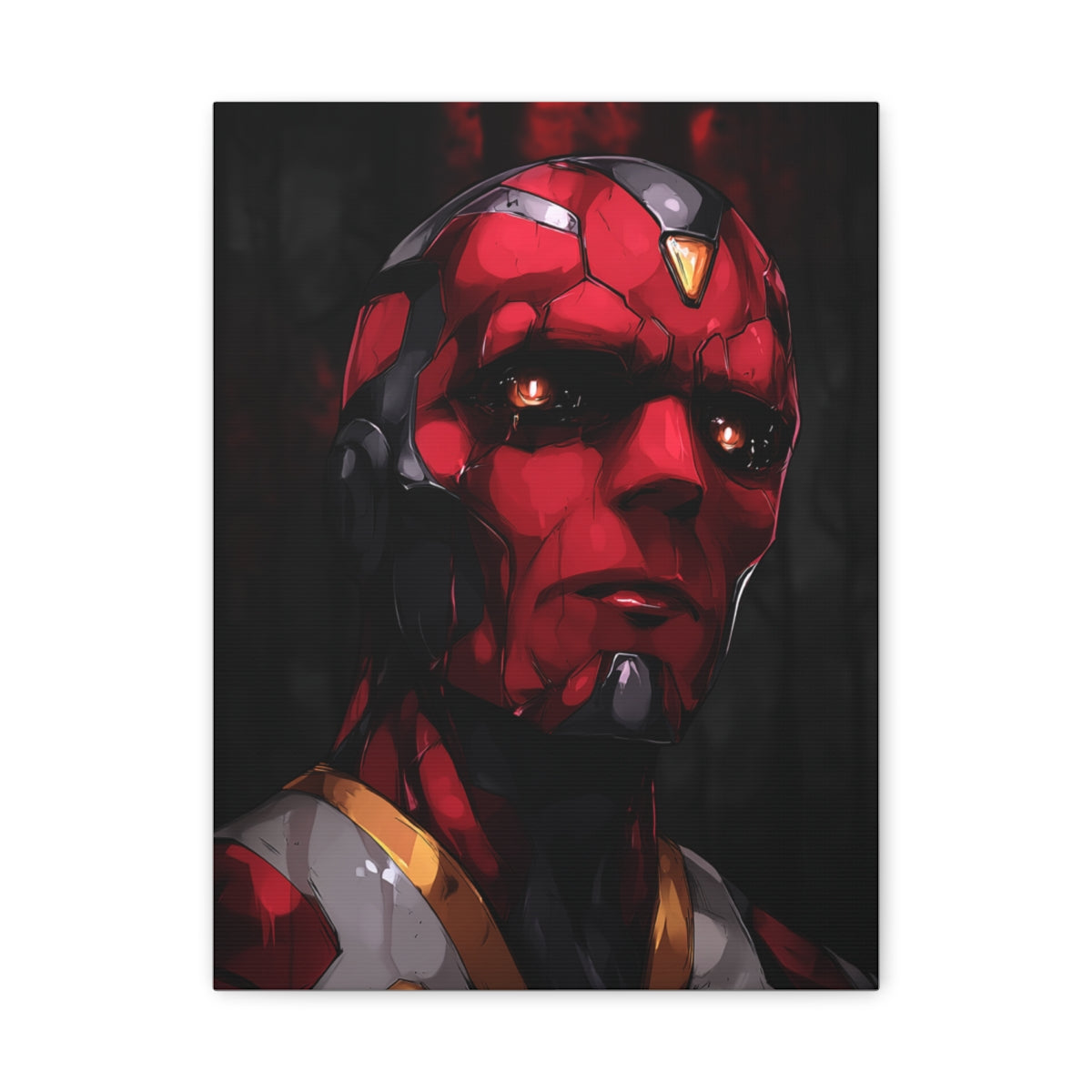 Hero-Verse Canvas Art - Bold Comic-Inspired Wall Print