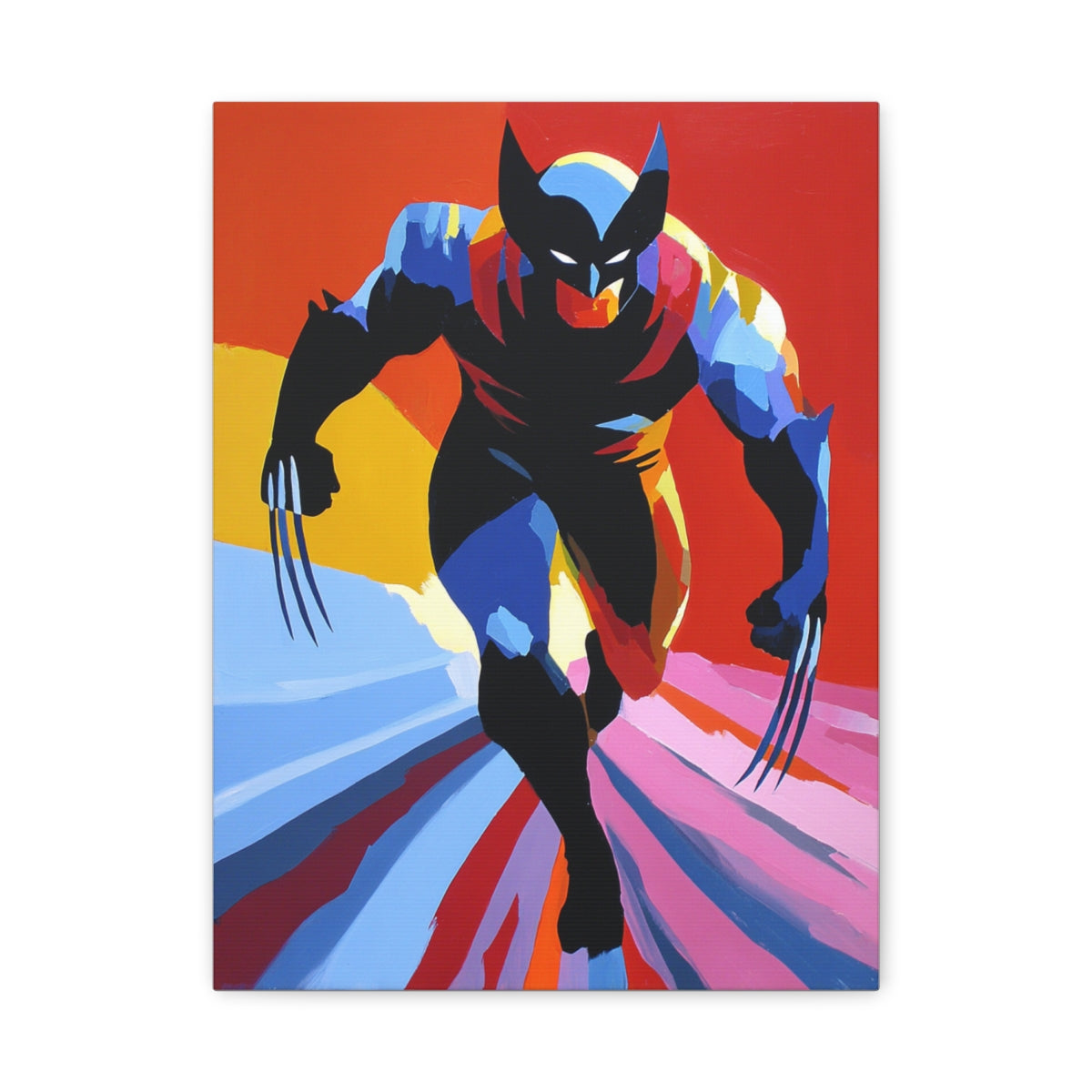 Hero-Verse Canvas Art - Bold Comic-Inspired Wall Print