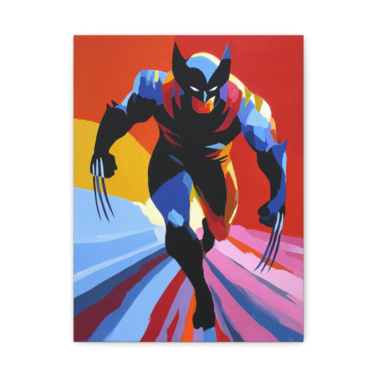 Hero-Verse Canvas Art - Bold Comic-Inspired Wall Print
