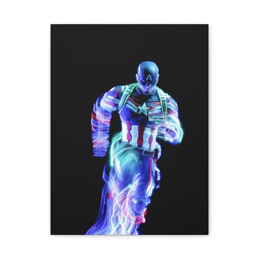 Hero-Verse Canvas Art - Bold Comic-Inspired Wall Print