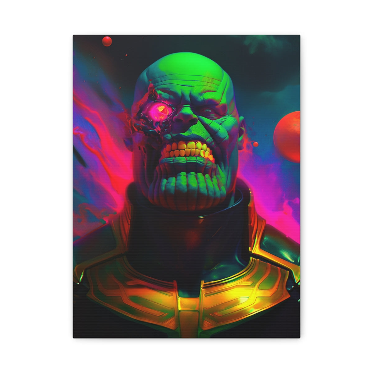 Hero-Verse Canvas Art - Bold Comic-Inspired Wall Print