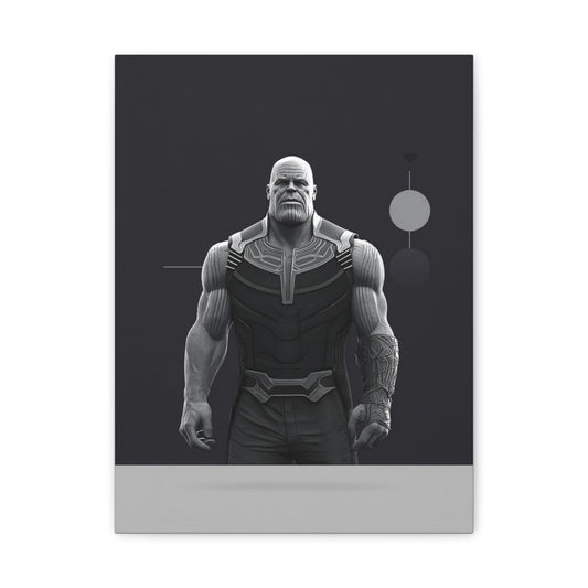 Hero-Verse Canvas Art - Bold Comic-Inspired Wall Print