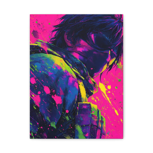 Hero-Verse Canvas Art - Bold Comic-Inspired Wall Print