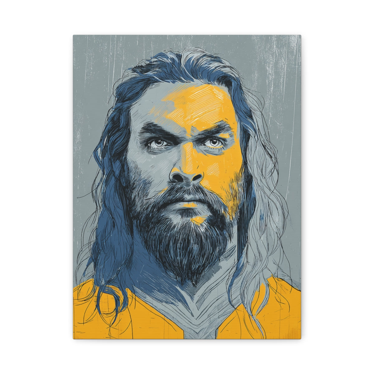 Hero-Verse Canvas Art - Bold Comic-Inspired Wall Print