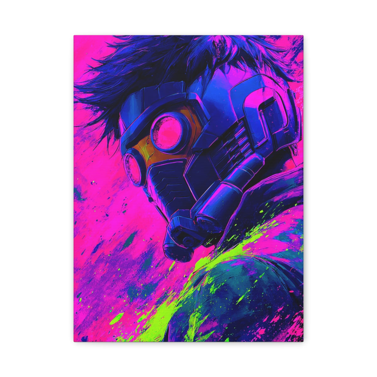 Hero-Verse Canvas Art - Bold Comic-Inspired Wall Print