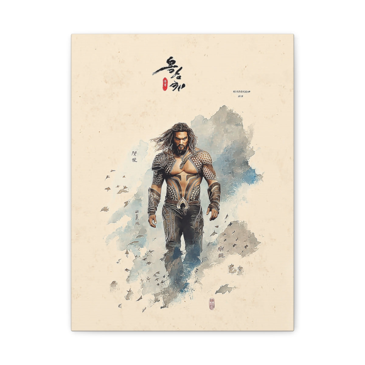 Hero-Verse Canvas Art - Bold Comic-Inspired Wall Print