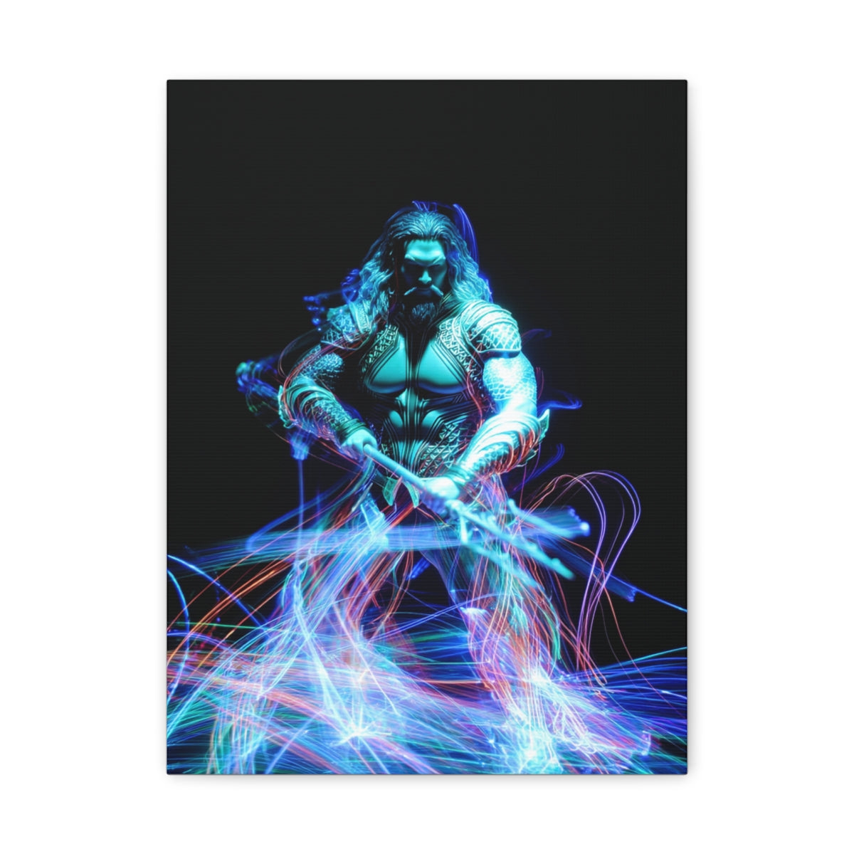 Hero-Verse Canvas Art - Bold Comic-Inspired Wall Print