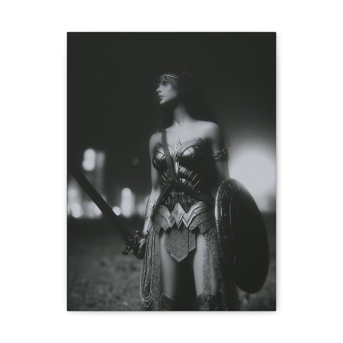 Hero-Verse Canvas Art - Bold Comic-Inspired Wall Print