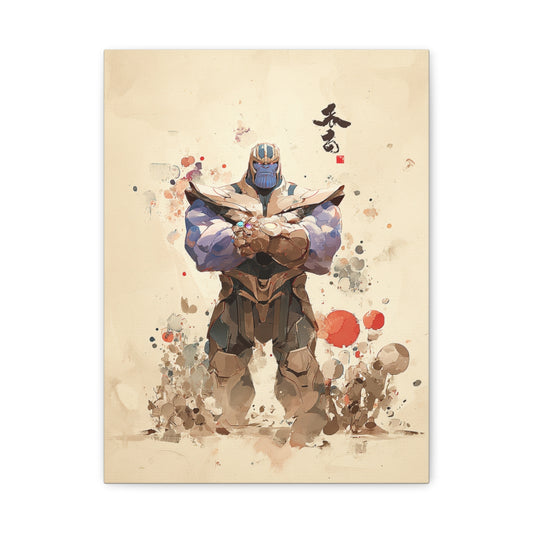 Hero-Verse Canvas Art - Bold Comic-Inspired Wall Print