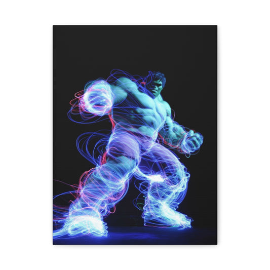 Hero-Verse Canvas Art - Bold Comic-Inspired Wall Print