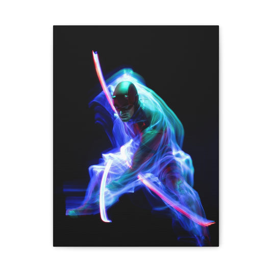 Hero-Verse Canvas Art - Bold Comic-Inspired Wall Print