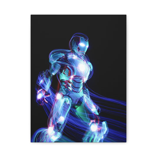 Hero-Verse Canvas Art - Bold Comic-Inspired Wall Print