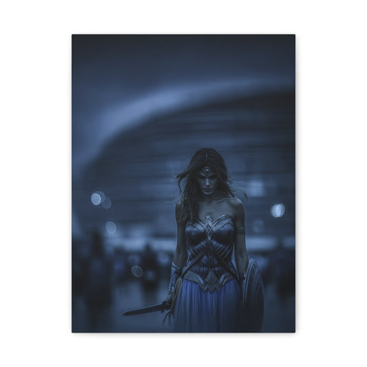 Hero-Verse Canvas Art - Bold Comic-Inspired Wall Print