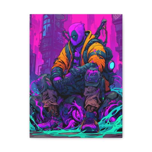 Hero-Verse Canvas Art - Bold Comic-Inspired Wall Print