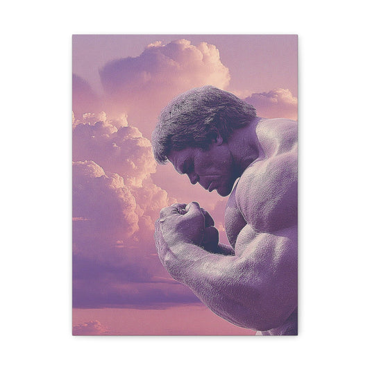 Hero-Verse Canvas Art - Bold Comic-Inspired Wall Print