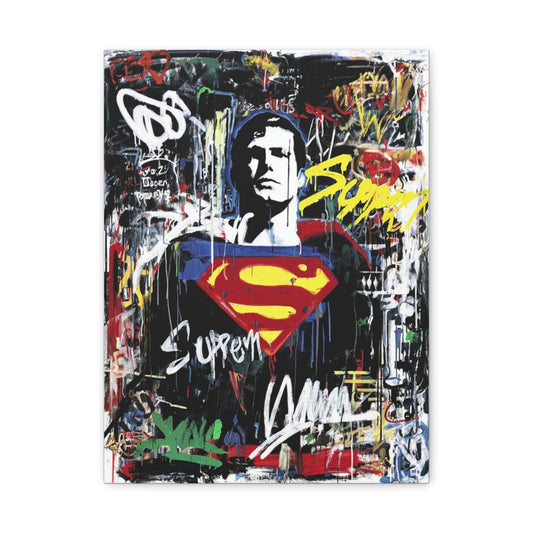 Hero-Verse Canvas Art - Bold Comic-Inspired Wall Print