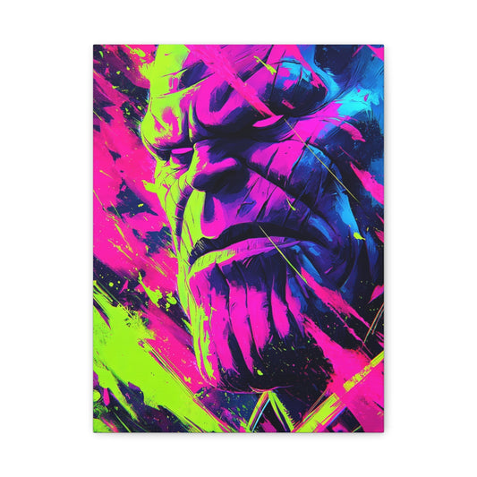 Hero-Verse Canvas Art - Bold Comic-Inspired Wall Print