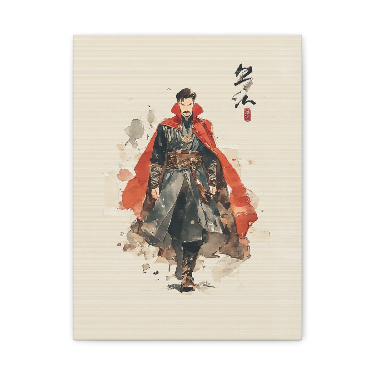 Hero-Verse Canvas Art - Bold Comic-Inspired Wall Print