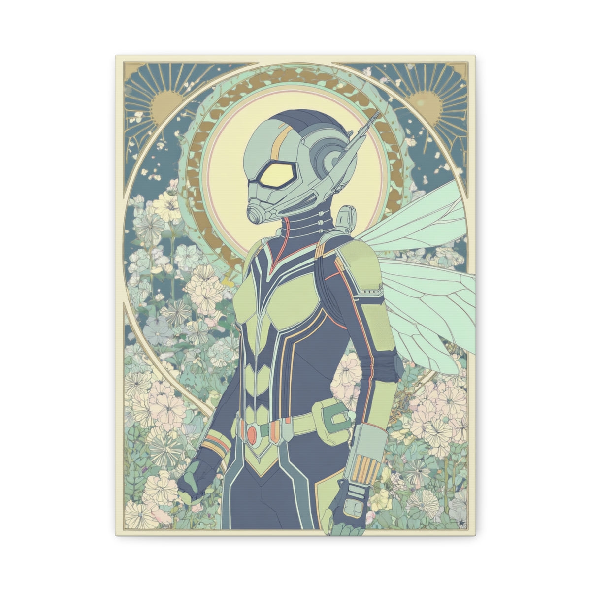 Hero-Verse Canvas Art - Bold Comic-Inspired Wall Print