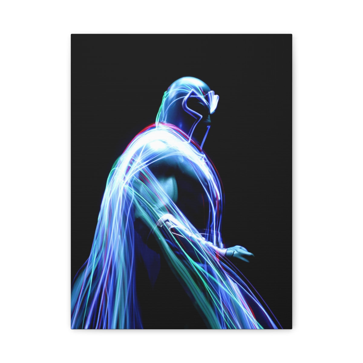 Hero-Verse Canvas Art - Bold Comic-Inspired Wall Print