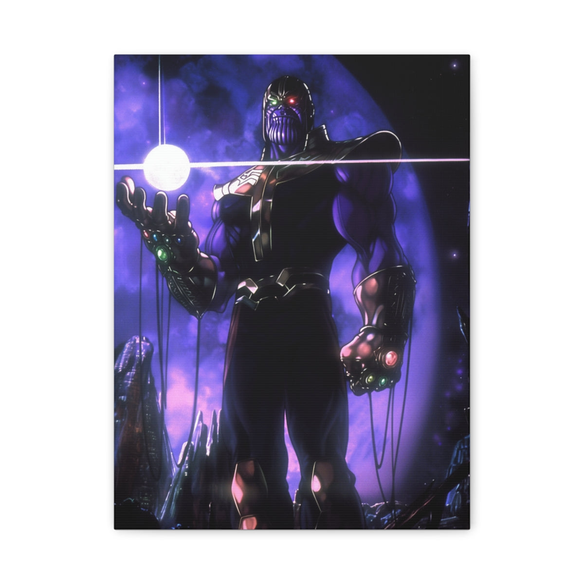 Hero-Verse Canvas Art - Bold Comic-Inspired Wall Print