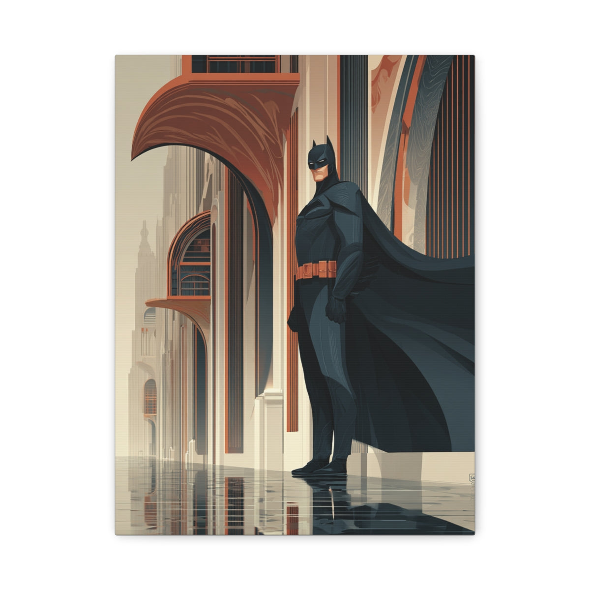 Hero-Verse Canvas Art - Bold Comic-Inspired Wall Print