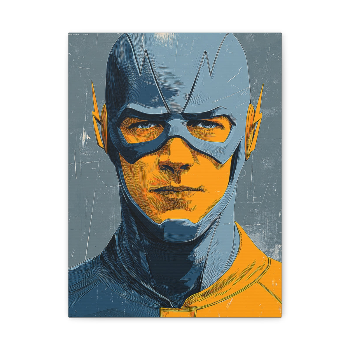 Hero-Verse Canvas Art - Bold Comic-Inspired Wall Print