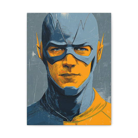 Hero-Verse Canvas Art - Bold Comic-Inspired Wall Print