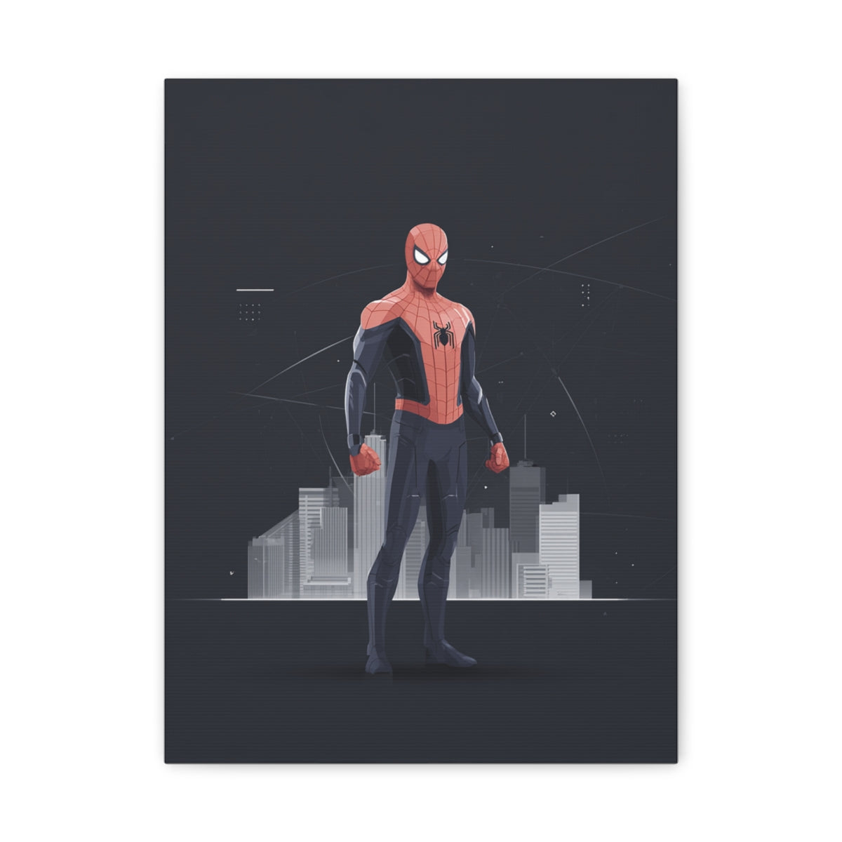 Hero-Verse Canvas Art - Bold Comic-Inspired Wall Print