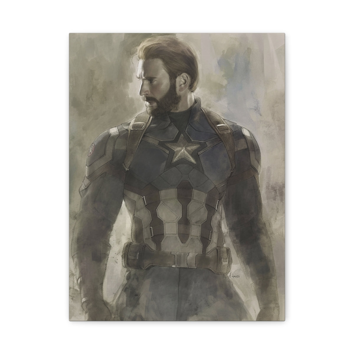Hero-Verse Canvas Art - Bold Comic-Inspired Wall Print