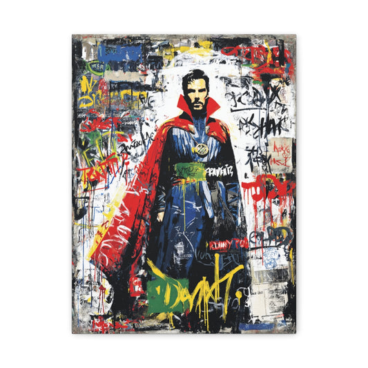 Hero-Verse Canvas Art - Bold Comic-Inspired Wall Print