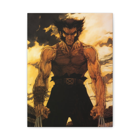 Hero-Verse Canvas Art - Bold Comic-Inspired Wall Print