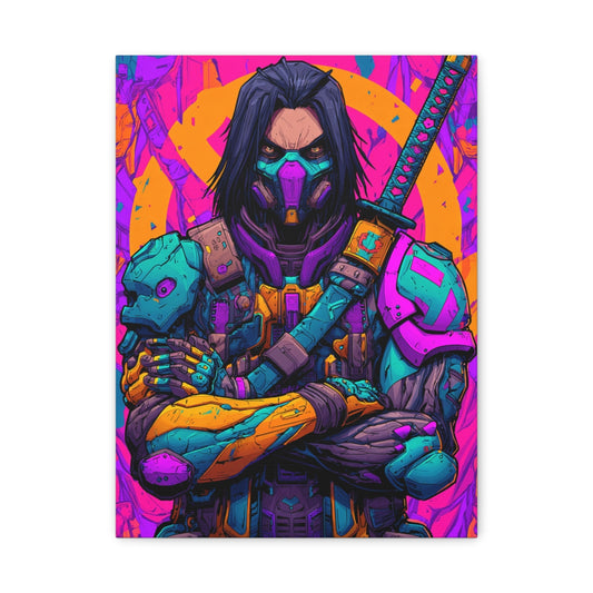 Hero-Verse Canvas Art - Bold Comic-Inspired Wall Print