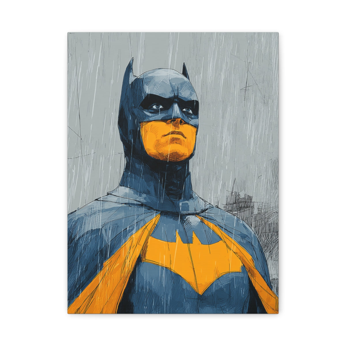 Hero-Verse Canvas Art - Bold Comic-Inspired Wall Print