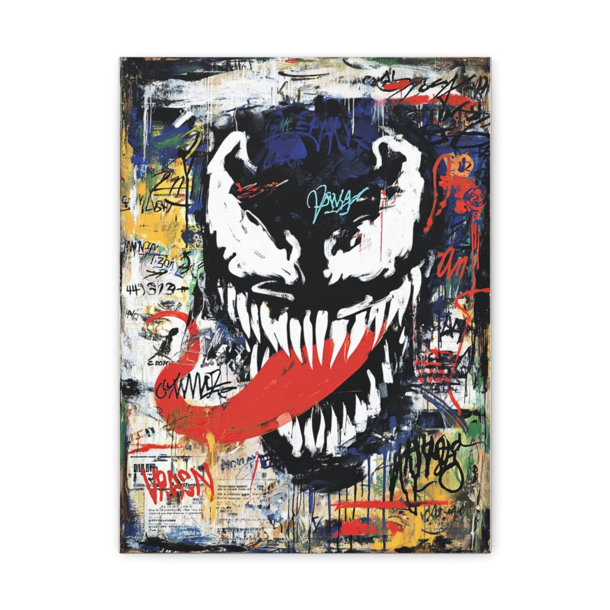 Hero-Verse Canvas Art - Bold Comic-Inspired Wall Print