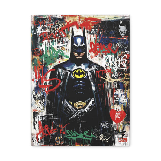 Hero-Verse Canvas Art - Bold Comic-Inspired Wall Print