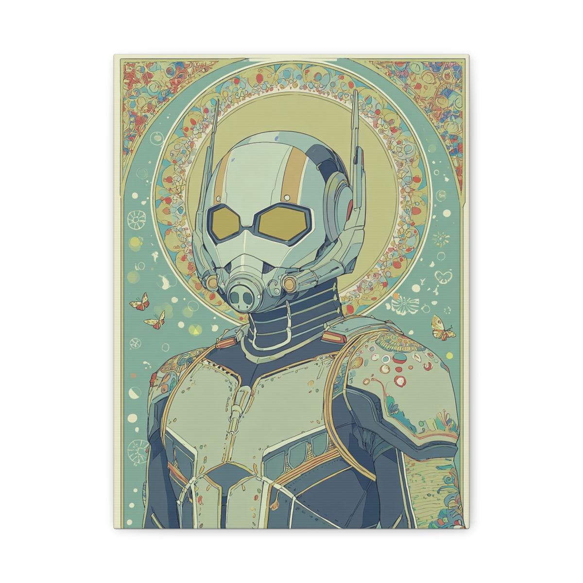 Hero-Verse Canvas Art - Bold Comic-Inspired Wall Print