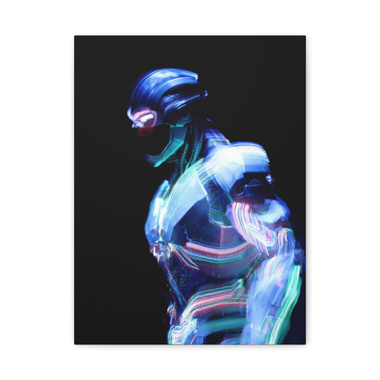 Hero-Verse Canvas Art - Bold Comic-Inspired Wall Print