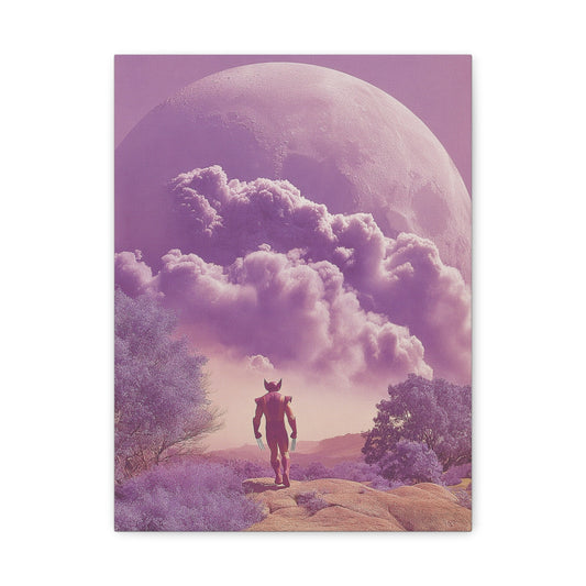 Hero-Verse Canvas Art - Bold Comic-Inspired Wall Print