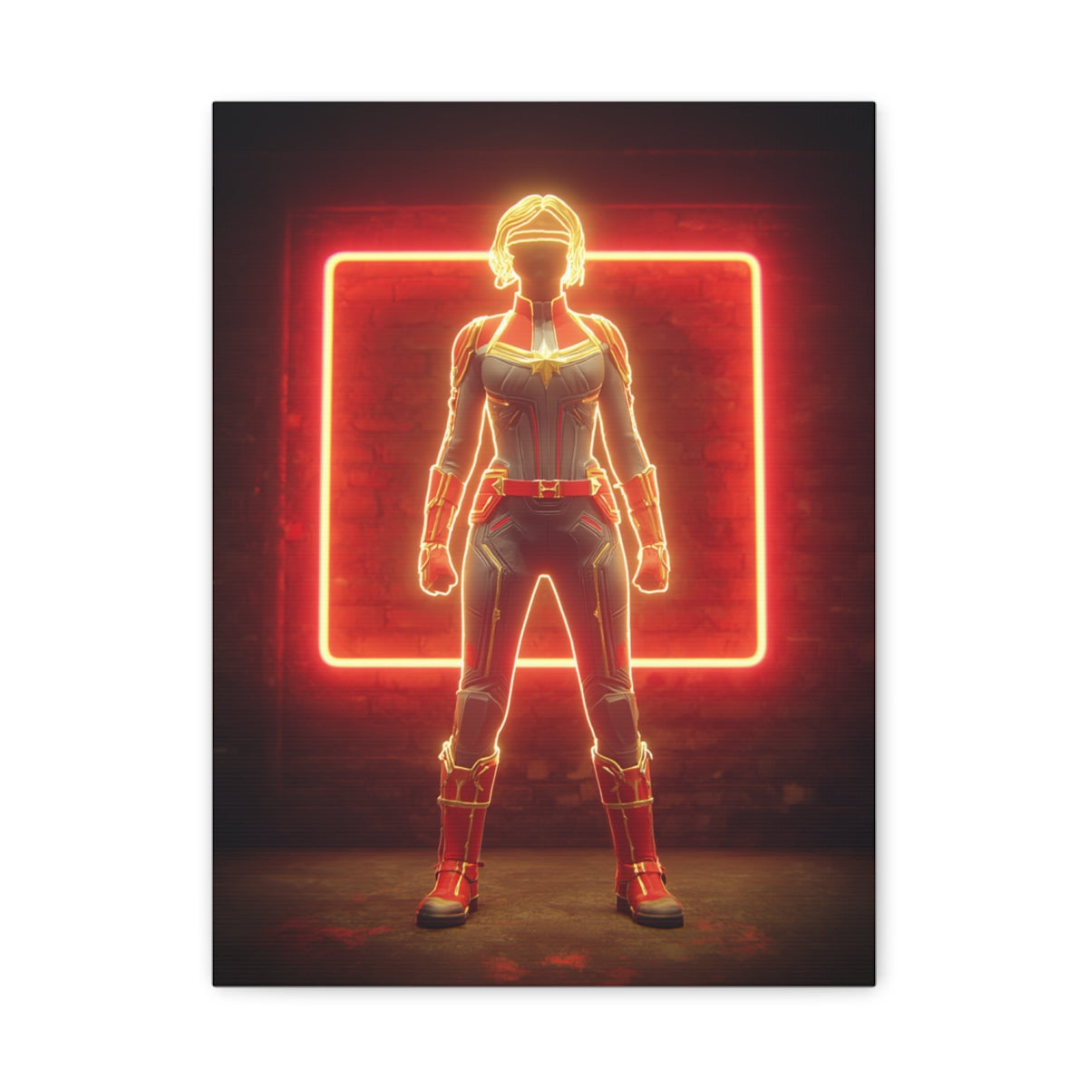 Hero-Verse Canvas Art - Bold Comic-Inspired Wall Print