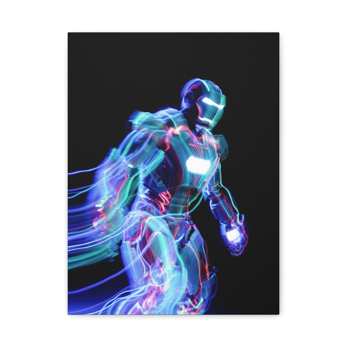 Hero-Verse Canvas Art - Bold Comic-Inspired Wall Print