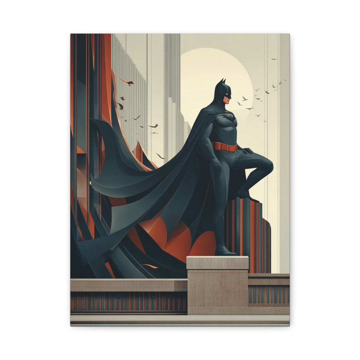Hero-Verse Canvas Art - Bold Comic-Inspired Wall Print