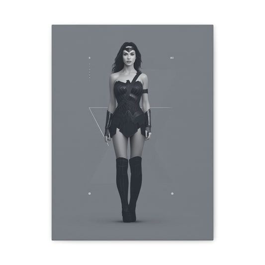 Hero-Verse Canvas Art - Bold Comic-Inspired Wall Print