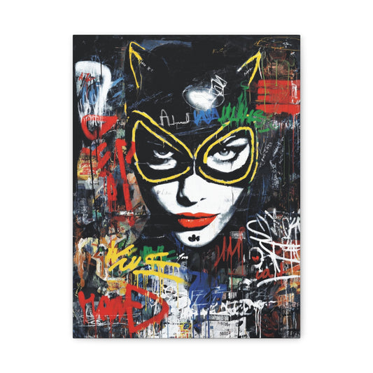 Hero-Verse Canvas Art - Bold Comic-Inspired Wall Print