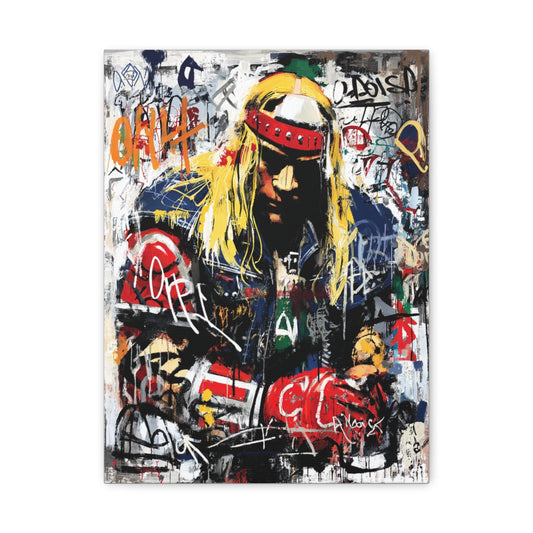 Hero-Verse Canvas Art - Bold Comic-Inspired Wall Print