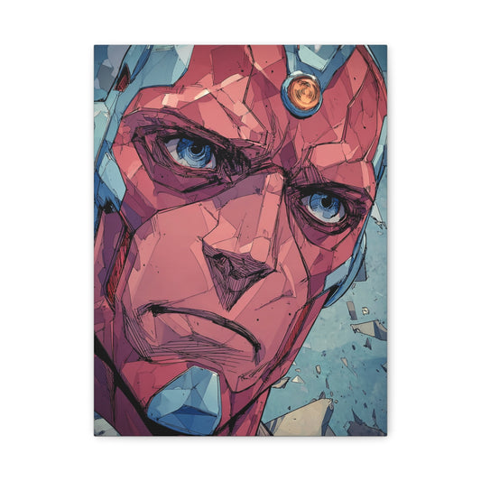 Hero-Verse Canvas Art - Bold Comic-Inspired Wall Print