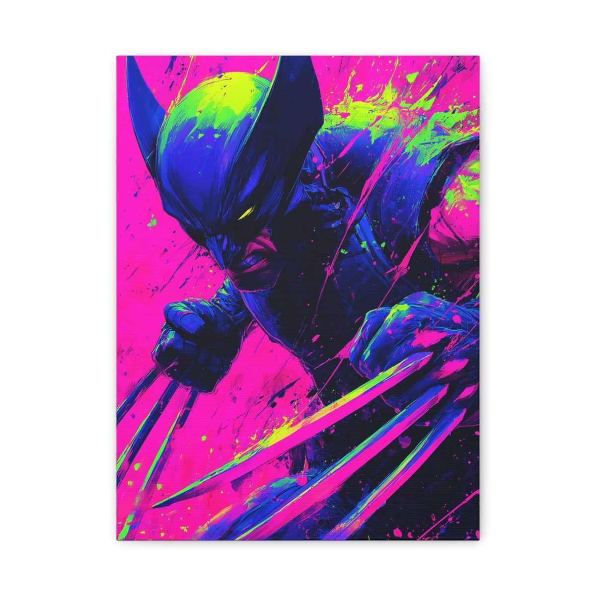 Hero-Verse Canvas Art - Bold Comic-Inspired Wall Print