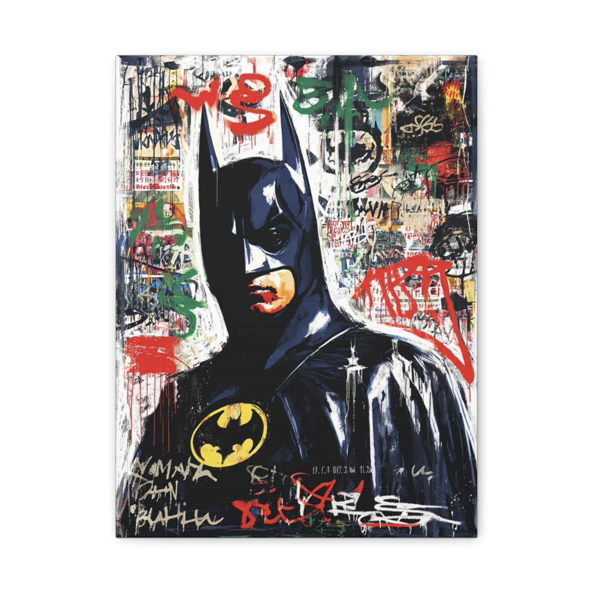 Hero-Verse Canvas Art - Bold Comic-Inspired Wall Print